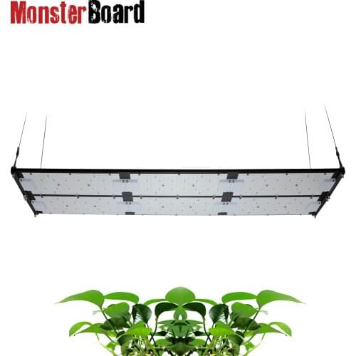Geeklight Monster Board 600W Led Grow Lights with UV IR Samsung lm301h lm301b Full Spectrum for Indoor Farming