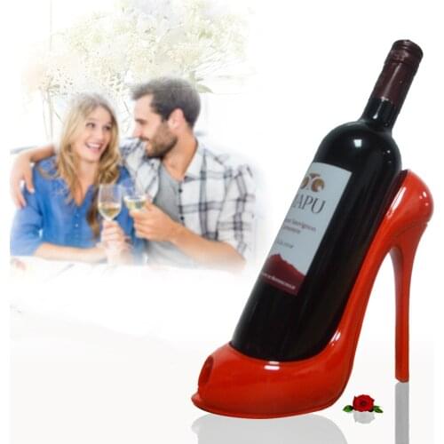 Creative High Heels Wine Rack Home Living Room Table Decoration Ornaments Home Kitchen Accessories Bar Storage Tools