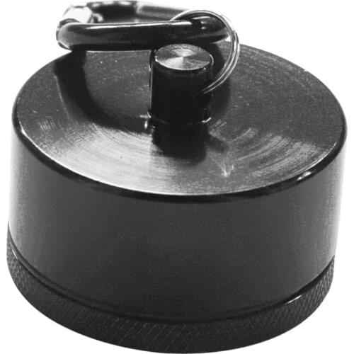 Mini Aluminum Pill Fob Box Holder for Cold Tablets Pain Container Keychain Medication Vitamins with Keychain Design