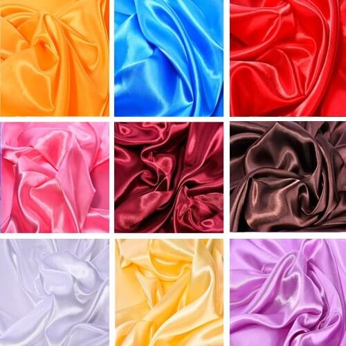 50*145cm Soft Satin Fabric Wedding Party Decoration Box Lining DIY Clothing Sewing Background Accessories,c2976