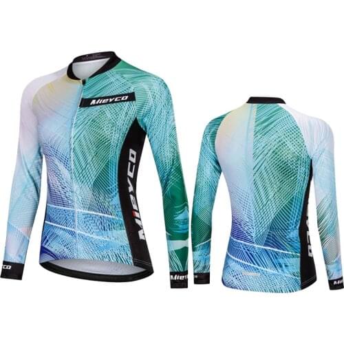Cycling Clothing Cycling Jersey Woman MTB Bike Jersey Long Sleeve Women Clothes 2019 Motocross Jerseys MTB Shirt Bike Shirt