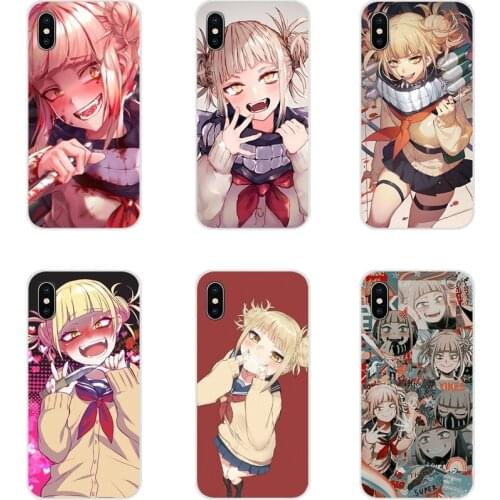 For Huawei Y5 Y6 Y7 Y9 Prime Pro GR3 GR5 2017 2018 2019 Y3II Y5II Y6II Crazy Anime Girl Toga Himiko TPU Transparent Cases Covers