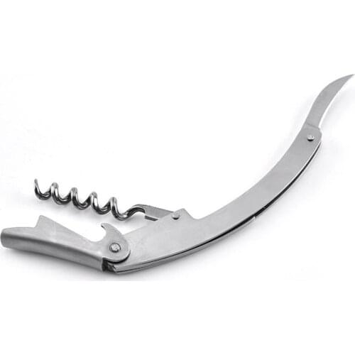 Stainless Steel Wine Corkscrew Handle Metal Hippocampus Shape Bottle Opener Home Kitchen Bar Multi-Purpose Tools Accessories