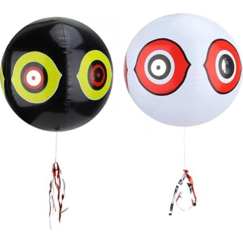 Ultrasonic Pest Repellers Terror-Eyes Inflatable Bird Scare Balloon Bird Repellent Predator Eyes Balloon Hunting Bird Repellent