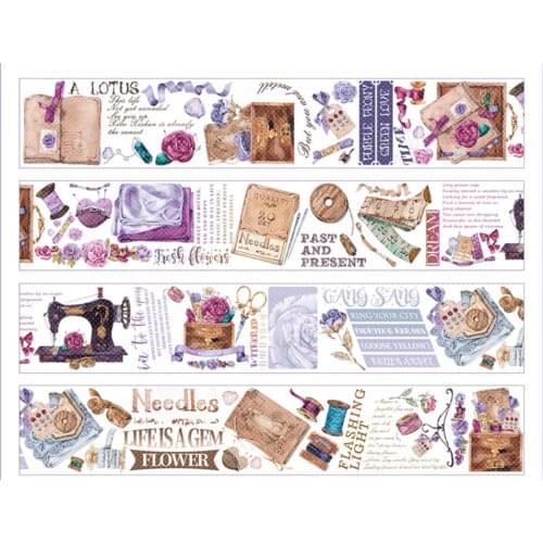 Vintage Little Things Washi Tapes Bullet Journal Masking Tape Adhesive Tape DIY Scrapbooking Washi Stickers