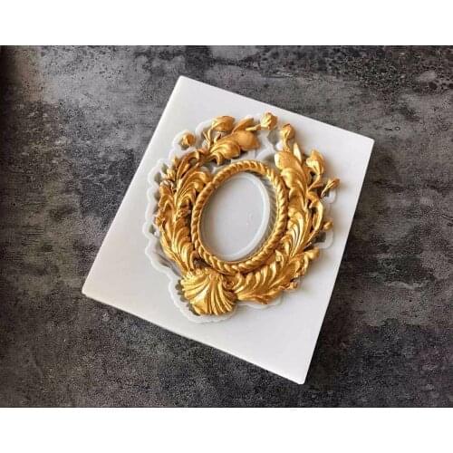 1PC Leaves Frame Silicone Fondant Mold Chocolate Pastry Tool Cake Decorating Tools Biscuits Baking Accessories Mold B067