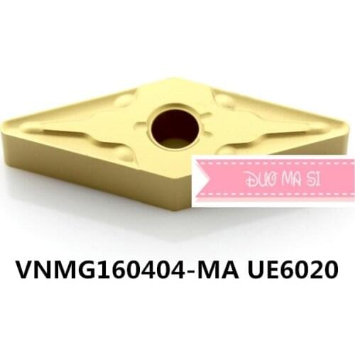 10PCS VNMG160404-MA UE6020/VNMG160408-MA UE6020,carbide insert for turning tool holder,CNC,machine,boring bar