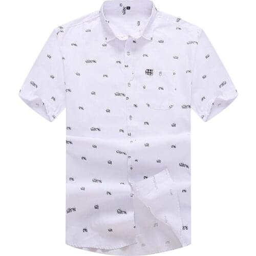 10XL 8XL 6XL 5XL Short Sleeved Hawaiian Shirt Men Summer Fashion Floral Shirts Men Flowers Printed Shirts Casual Men Shirt