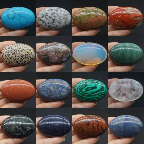 2.36" Natural Stone Crystal Palm Soap Massage Energy Stone Healing Reiki Decor