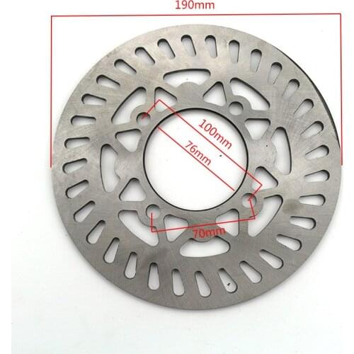 Free shipping 190mm brake disc plate for Motorcycle 110cc 125cc 140cc 160cc pocket dirt bike
