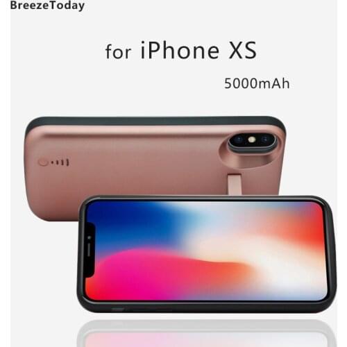 Battery Case Charger Case Power Case For iPhone XS X XR XS Max Battery Charging Case 5000mAh Power Bank