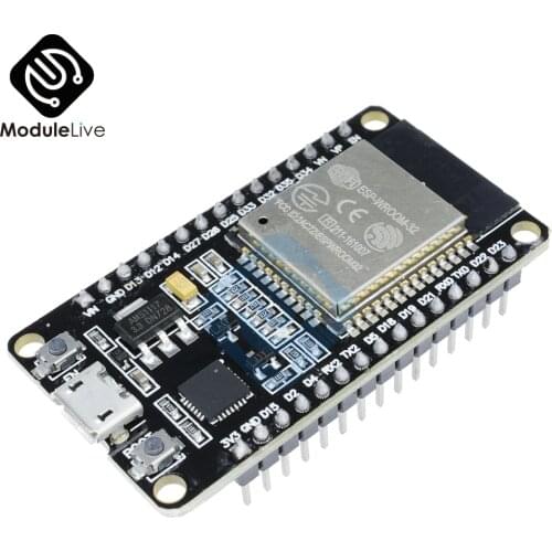 ESP-32 ESP32 Wireless WiFi Bluetooth Development Board 2.4GHz CP2102 Micro USB Dual Core Module ESP-32S Similar ESP8266