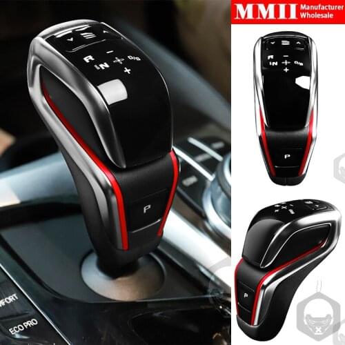 Universal Automatic Gear Knob Shift Head M Series Shifter For BMW G30 G31 G32 G11 G12 G08 G01 G02 Car Modification Leather