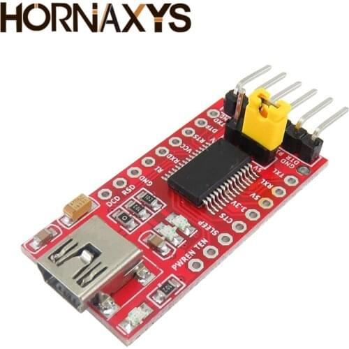 WAVGAT FT232RL FTDI USB 3.3V 5.5V to TTL Serial Adapter Module for Arduino FT232 Mini Port.Buy a good quality Please choose me