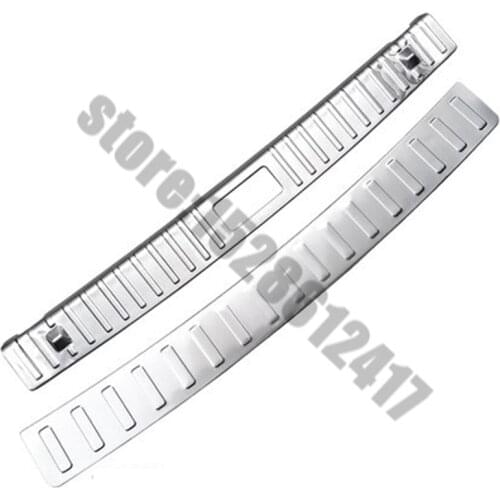 Stainless steel rear windowsill panel,Rear bumper Protector Sill for Volvo S80/S80L 2009-2015 Car Styling