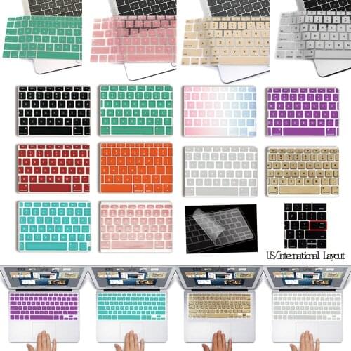 Laptop Keyboard Film for Apple Macbook Pro 15" A1707/A1990/Macbook Pro 13" A1706 /A1989 /A2159 Laptop Silicone Keyboard Cover