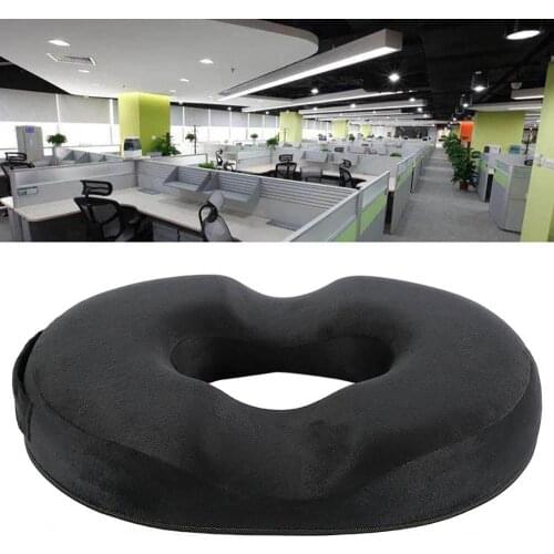 Donut Seat Cushion Pillow Pain Relief Memory Cotton Foam Seat Pad Pillow Anti Hemorrhoid Massage Chair Seat Cushion