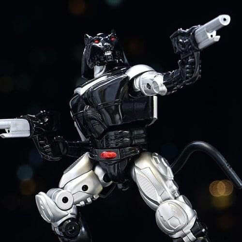 Transformation TransArt BWM-04 Covert Black Agent Beast War Ravage Robot Toy Children Boys Gift PVC Action Figure