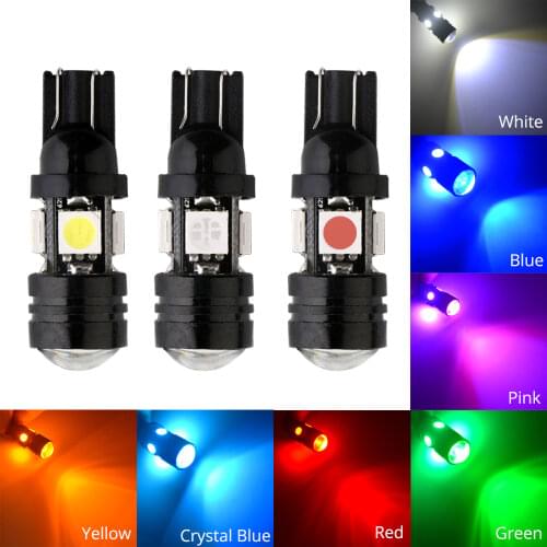 License Plate Light Trunk Lamp 168 192 T10 W5W Car LED 4SMD 5050 3W Auto Bulb Tail Lamp Turn Signal Light Scatter Backup Light