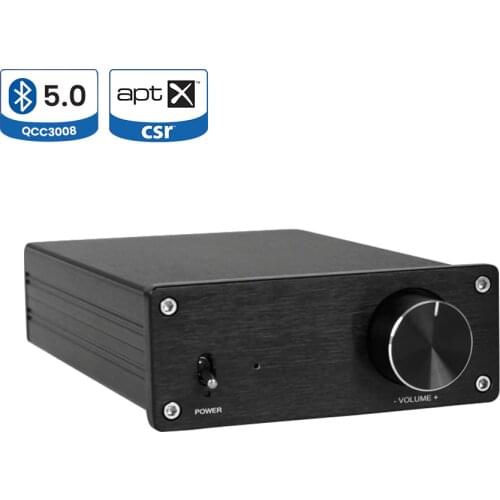 AIYIMA QCC3008 APTX Bluetooth 5.0 HIFI TPA3255 Stereo 2.0 Channel 325W*2 High Power Digital Amplifier Class D Audio Sound AMP