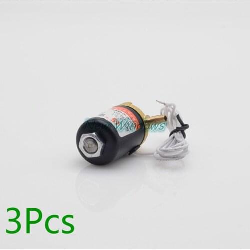 Brand New 3Pcs Dental Electric Solenoid Valve Dental Chair Accessory DC24V