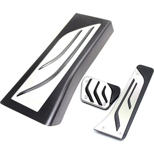 Car Pedals Kit for BMW X5 (G05) X7 (G07) 2019 2020 Accelerator Gas Brake Footrest Pedal Cover LHD Stainless Steel