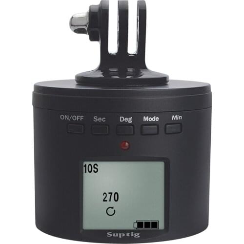 Electric rotary pan tilt, delay device, GoPro mobile phone insta360, Osmo delay Camera 360 degree accessories