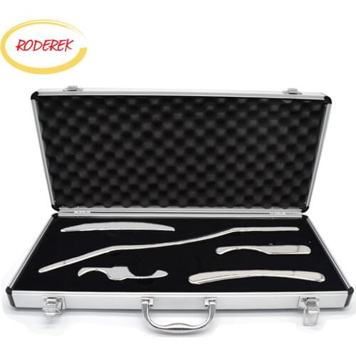 5pcs Set Stainless Steel Guasha Board Scraping Body Guasha Tool Anti Stress Chinese Therapy Massager