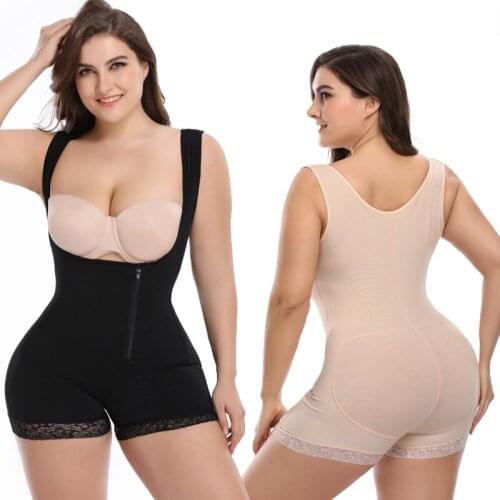 Slimming Shapewear Body Shaper Colombian Girdles Faja Butt Lifer Waist Trainer Womens Binders and Shapers Modeling Strap