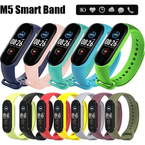 Sport Fitness Tracker Smart Band with Heart Rate Blood Pressure Monitoring Bluetooth Call Reminder Digital Watch Bracelet