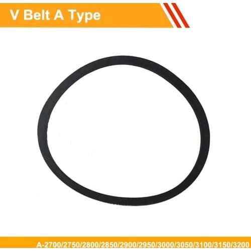 V Belt A Type A-2700/2750/2800/2850/2900/2950/3000/3050/3100/3150/3200 Industrial Triangle V Belt for Scarifiers