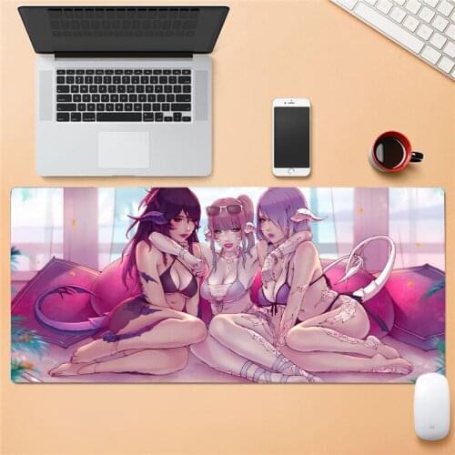 High quality animation universal non-slip mouse pad leather gaming mouse pad new small table mat stylish and comfortable suitabl