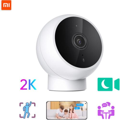 Xiaomi Smart Home IP Camera 2K 3 Megapixel Duplex Talking AI Human Detection Night Vision Magnetic Dock Sticker Support-TF 32G