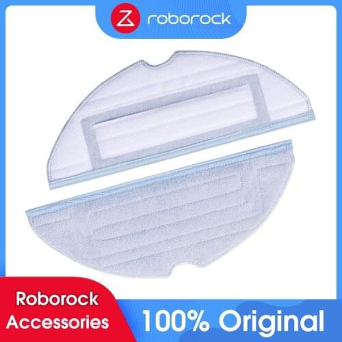 Roborock S7 Vacuum Cleaner Parts Mop Cloth For Roborock S7/T7/T7 Plus Vacuum Cleaner replacement Accessories 2 Pcs Spare Parts