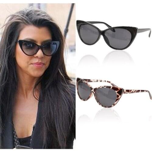 Retro Cat Eye Sunglasses Women UV400 Elegant Brand Designer Big Frame Sun Glasses For Female Ladies Eyewea Gafas Gunes Gozlugu