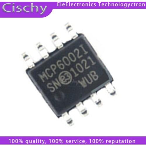 10PCS MCP6002-I/SN MCP6002-I MCP6002 SOP-8
