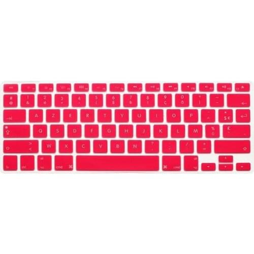 100pcs) New Arrival US Version French Soft Silicone Keyboard Cover Protector for Apple Macbook 12 inch MEAFO