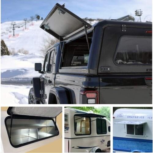 15.71inch/399mm Force 76 Lbs/338N Pickup Truck Cap Tool Box Utility Box Lid Topper Camper Shell Gas Struts Lift Support Dampers