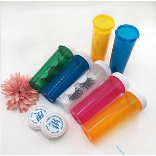 25mm Full Strip Criss Cross Eyelashes Cruelty Free Mink Lashes with Pill Bottole Lash Box Accept Private Label