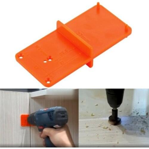 35mm 40mm Hinge Hole Drilling Guide Locator Hole Opener Template Door Cabinets DIY Tools For Woodworking Hand Tools Set
