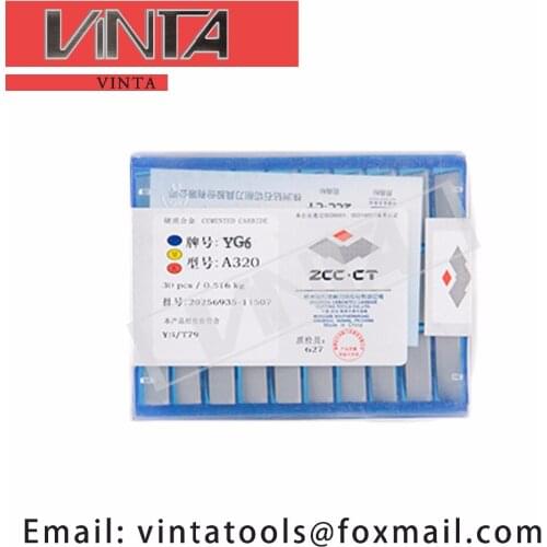 Free shipping high quality 30pcs/lots A320 YG6/ YG8/ YW1/ YW2/ YT5/ YT14/ YT15 cnc caibide welding inserts