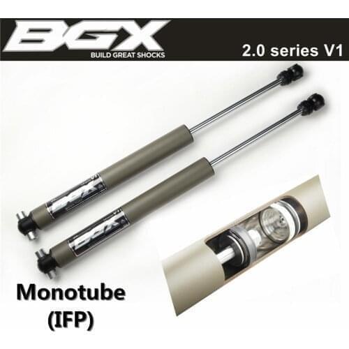 BGX MonoTube /IFP 2.0 Series Rear Shocks for 18-19 Jeep Wrangler JL 0-1.5" Lift