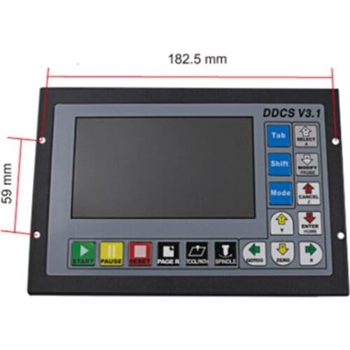 DDCS V3.1 4 Axis Motion Controller Offline CNC 500KHz CNC Standalone Control for Router Engraving Milling Machine