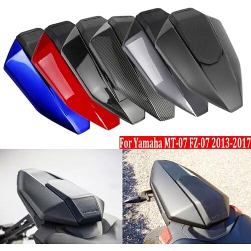 For Yamaha FZ-07 MT-07 2013-2017 6 Colors Motorcycle Rear Seat Cowl Cover Painted MT07 MT 07 FZ07 FZ 07 2013 2014 2015 2016 2017