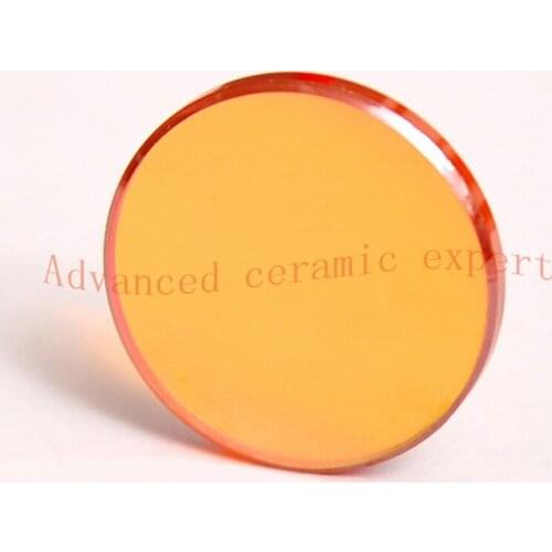 Infrared window substrate/ ZnS substrate 20*1.5mm/ High Quality laser Lens/ Optical window lens/ ZnS window lens