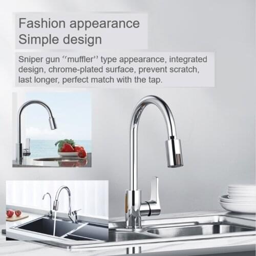Intelligent Touchless Faucet Infrared Sensor Adapter Sink Water Saving Automatic Faucets Nozzle Adapter for Kitchen Bathroom