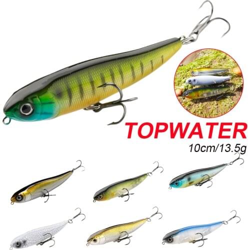 10cm Pencil Walking Bait Floating lifelike Lure Topwater Fishing Bait High Quality Hard Lure Saltwater Fishing Accessories