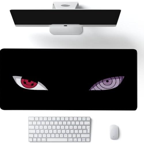 Uchiha Mouse Pad 90x40cm Pad Mouse Carpet Computer Padmouse Domineering Gaming Mousepad Gamer To Keyboard Mats Manga mouse pad
