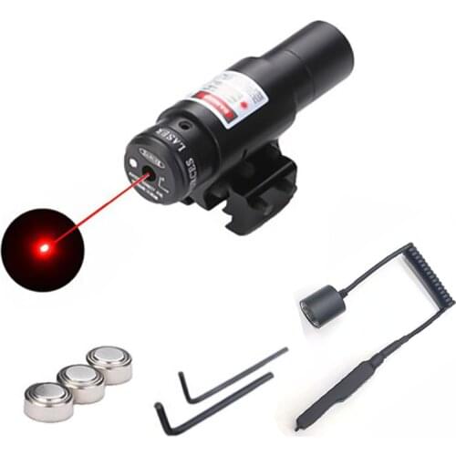 Small red laser aimer with tail switch Green laser aimer red dot sight glock sights