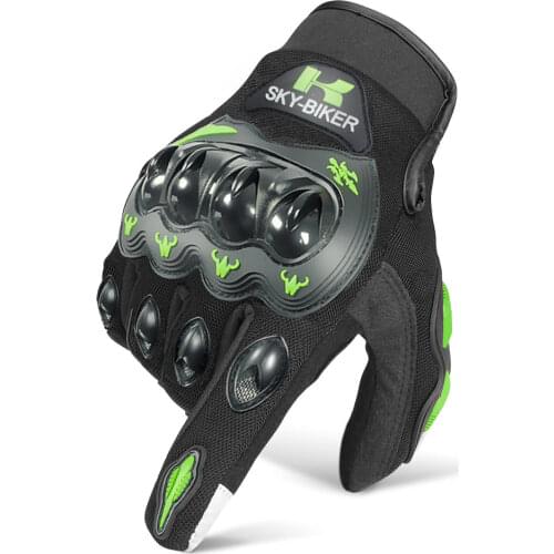 SKY-BIKER Motorcycle Gloves Men Motocross Gloves Full Finger Knight Riding Motorbike Moto Gloves Motocross Guantes Gloves M-XXL